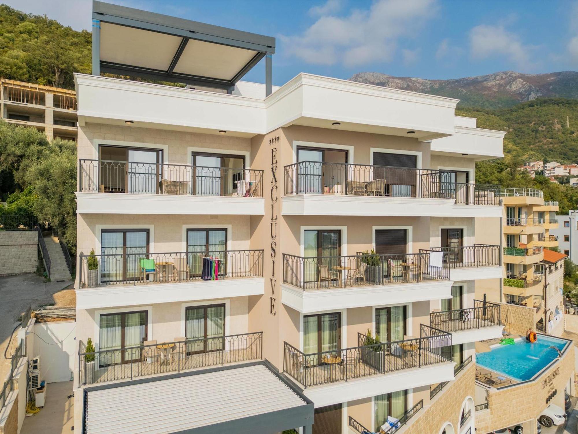 Exclusive Hotel Budva Exterior foto